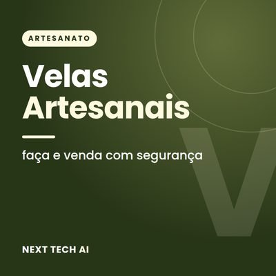 Velas Artesanais: Faça e Venda